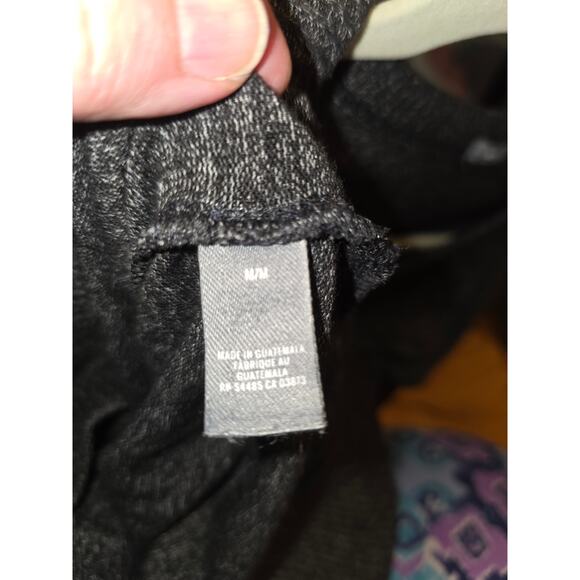 Aerie Medium Dark Gray Heathered Lightweight Pullover Sweater Size Medium GUC - Picture 3 of 3